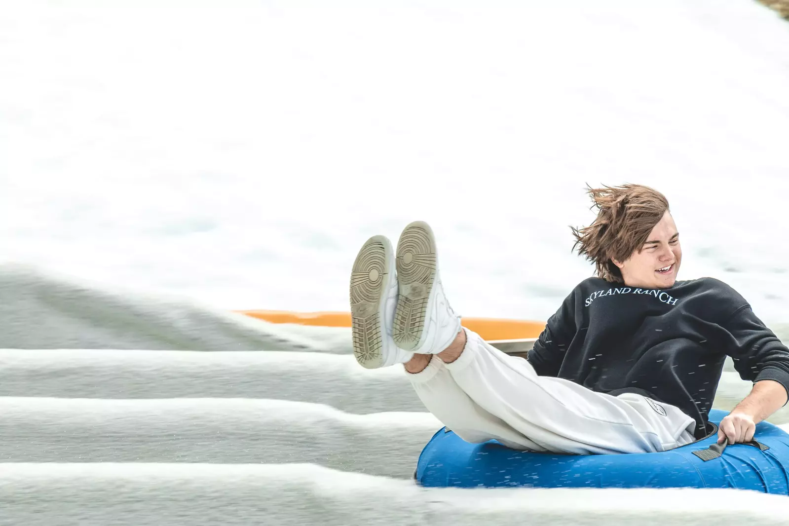 rowdy bear snow tubing hill