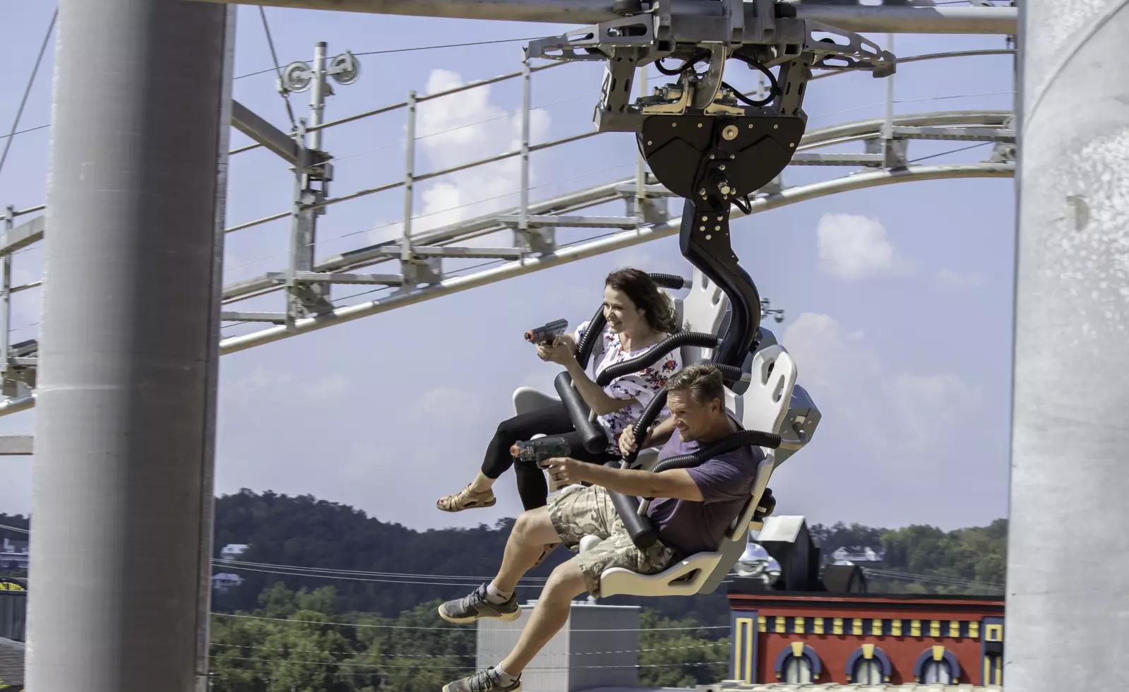 ski lift shootout coaster