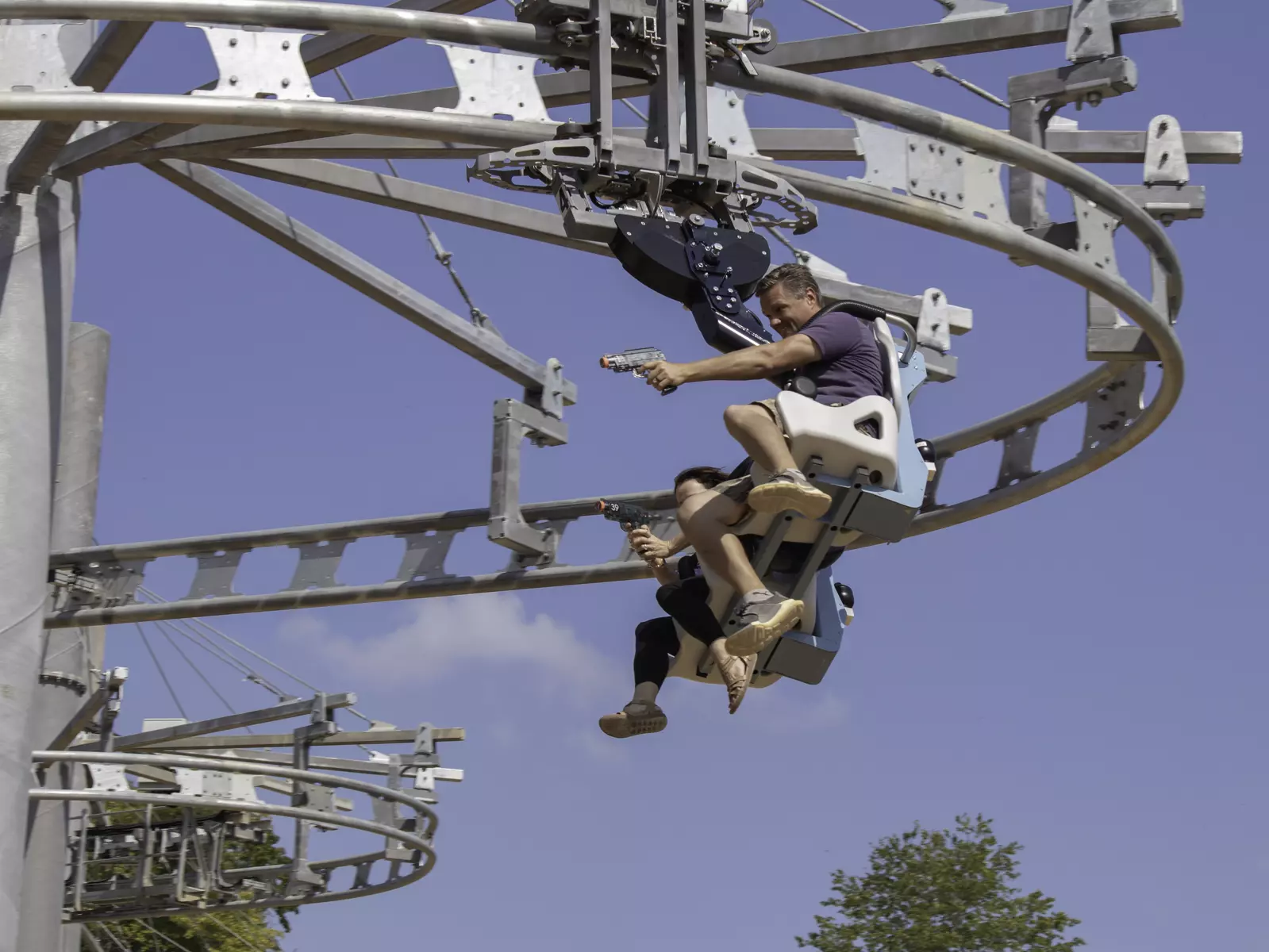 ski lift shootout rowdy bear