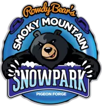 rowdy bear's smoky mountain snowpark in pigeon forge