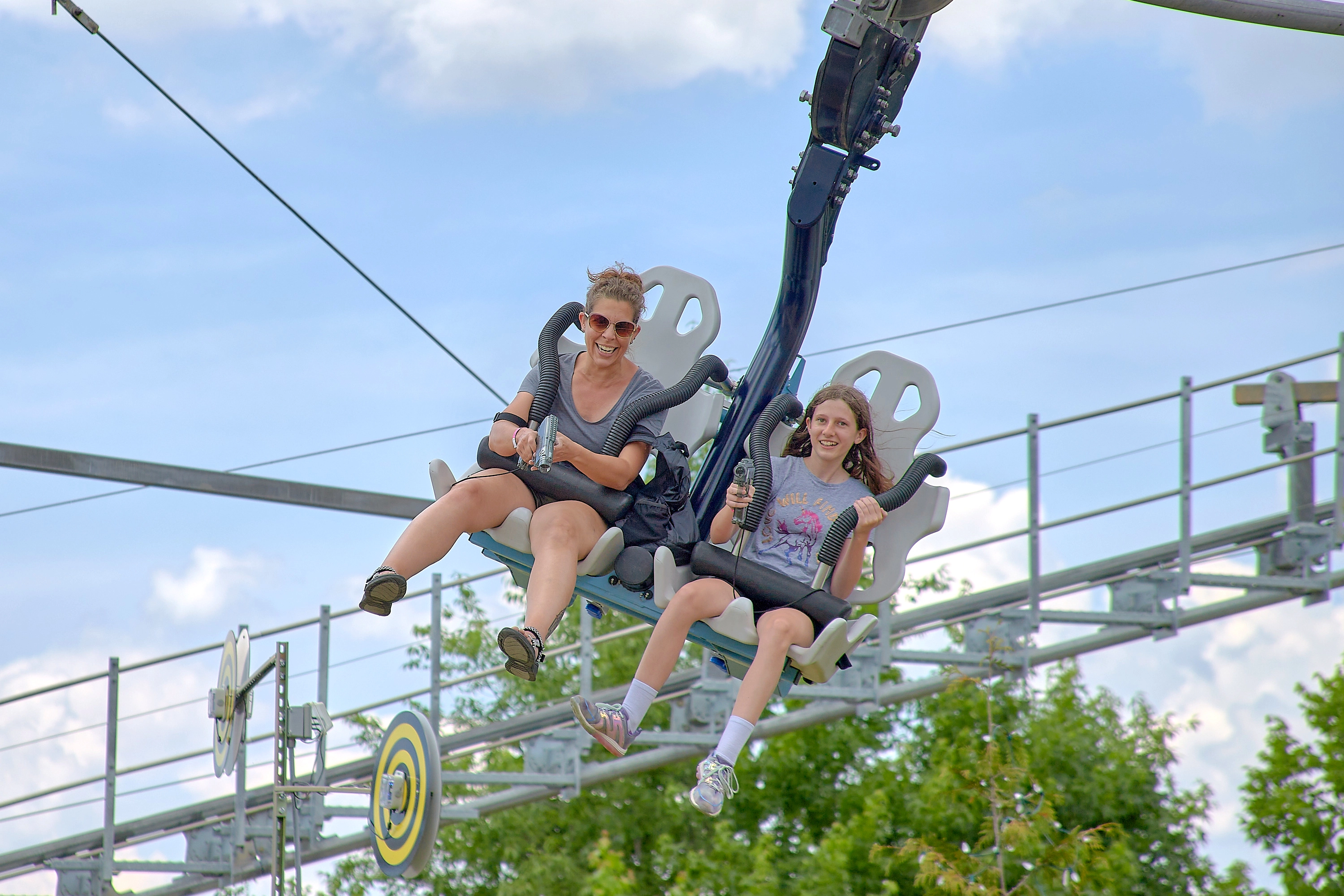 rowdy bear ski lift shootout