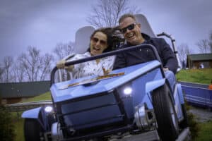 mountain coaster at pigeon forge adventure park